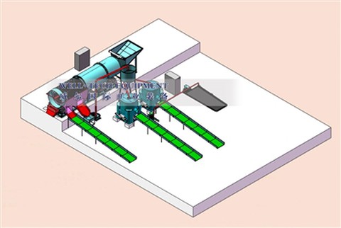 100 tph klebriger Ton Goldanlagen Abschluss Bergbaugeräte zu Mongolisch
