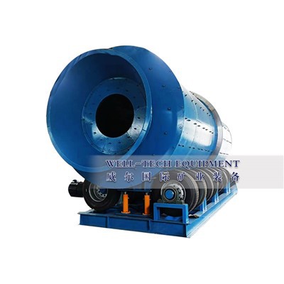 Hochleistungs-Rotationswäscher zum Waschen von klebrigen Tonmineralien, Gold, Diamant, Phosphat, Tantal, Niob